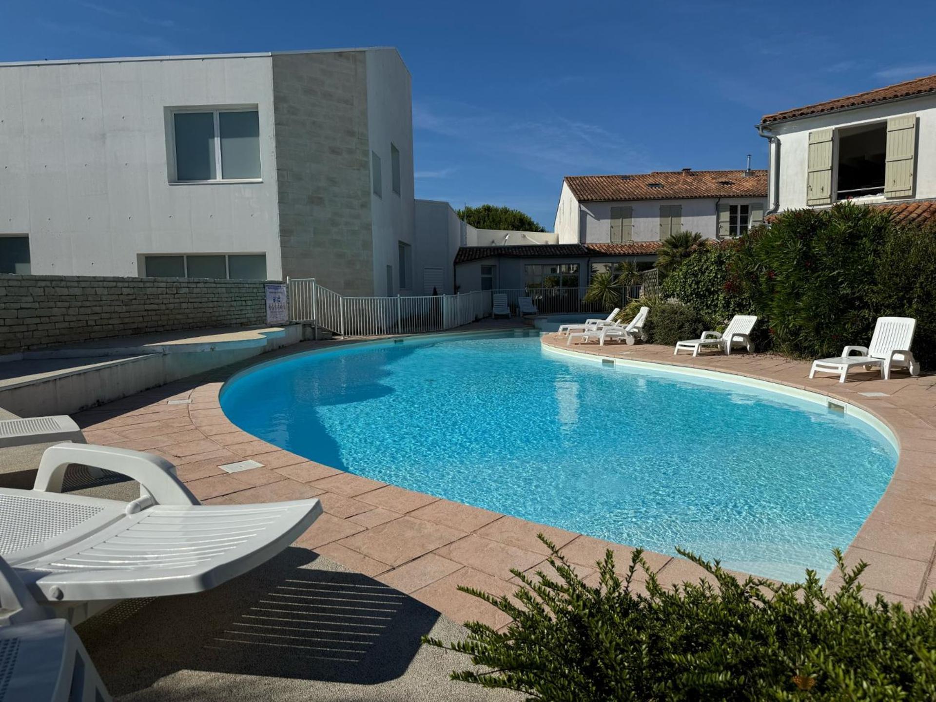 L'Annerie - Piscine Daire La Couarde-sur-Mer Dış mekan fotoğraf